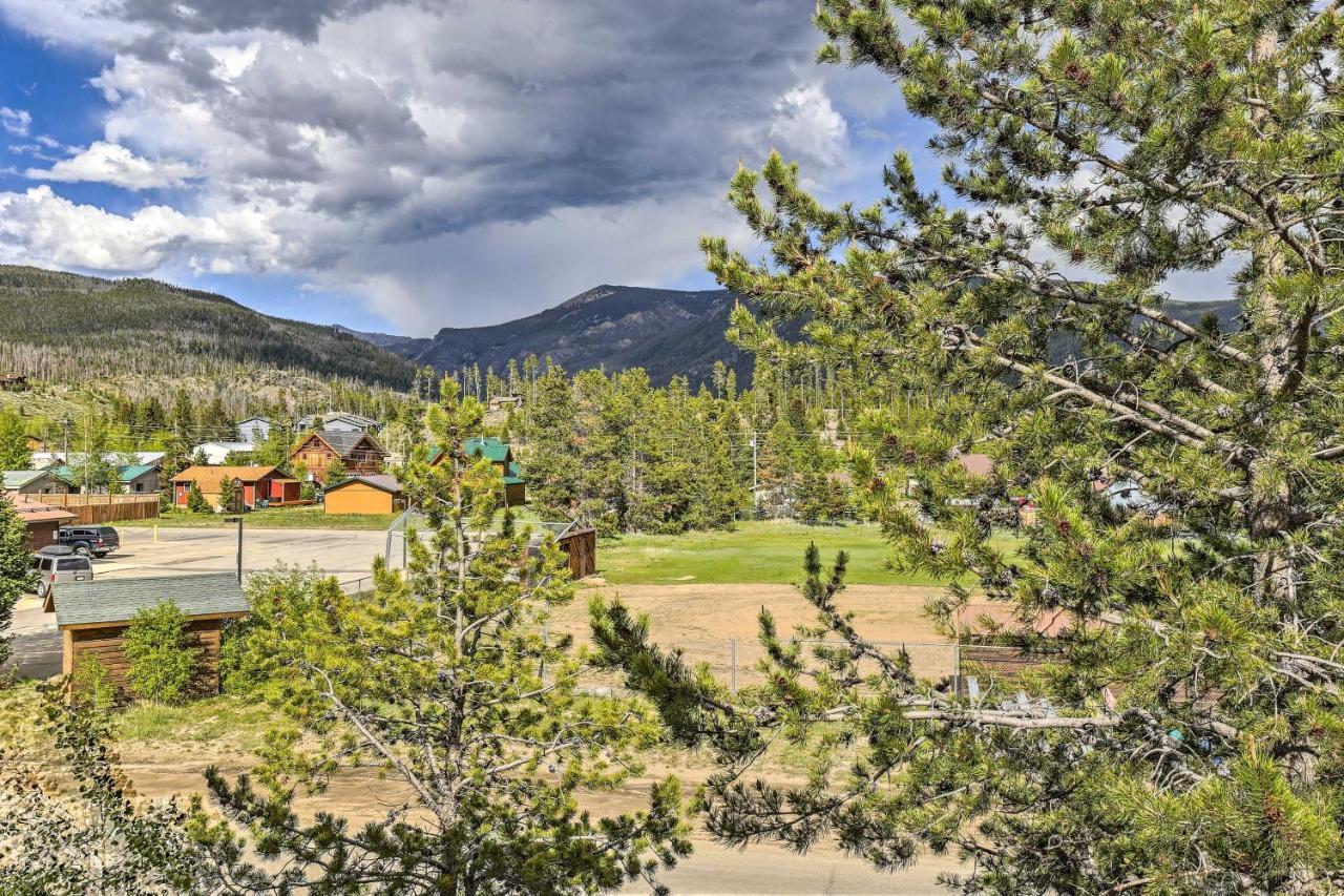 Mountain-View Condo With Deck Walk To Гранд-Лейк Екстер'єр фото