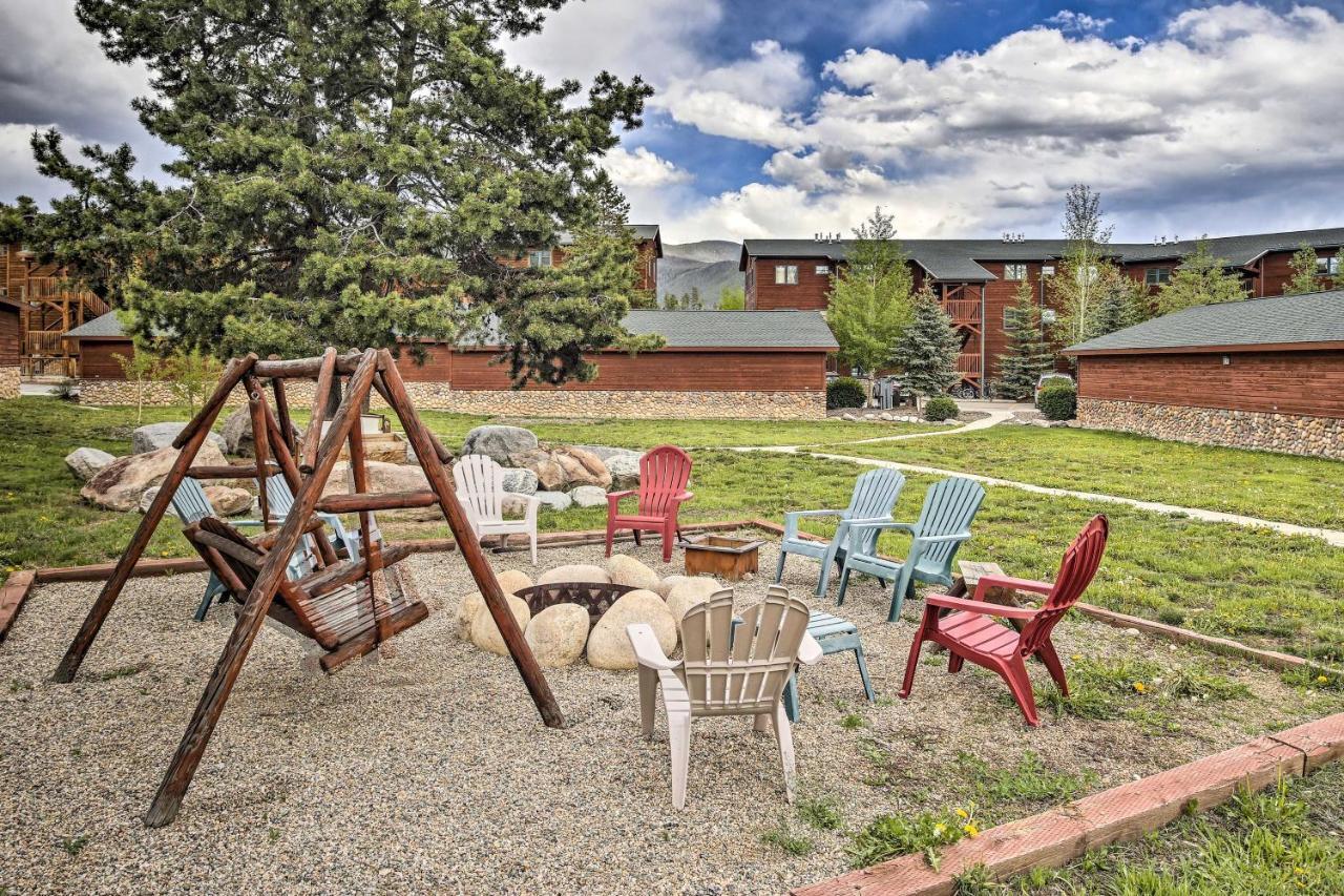 Mountain-View Condo With Deck Walk To Гранд-Лейк Екстер'єр фото