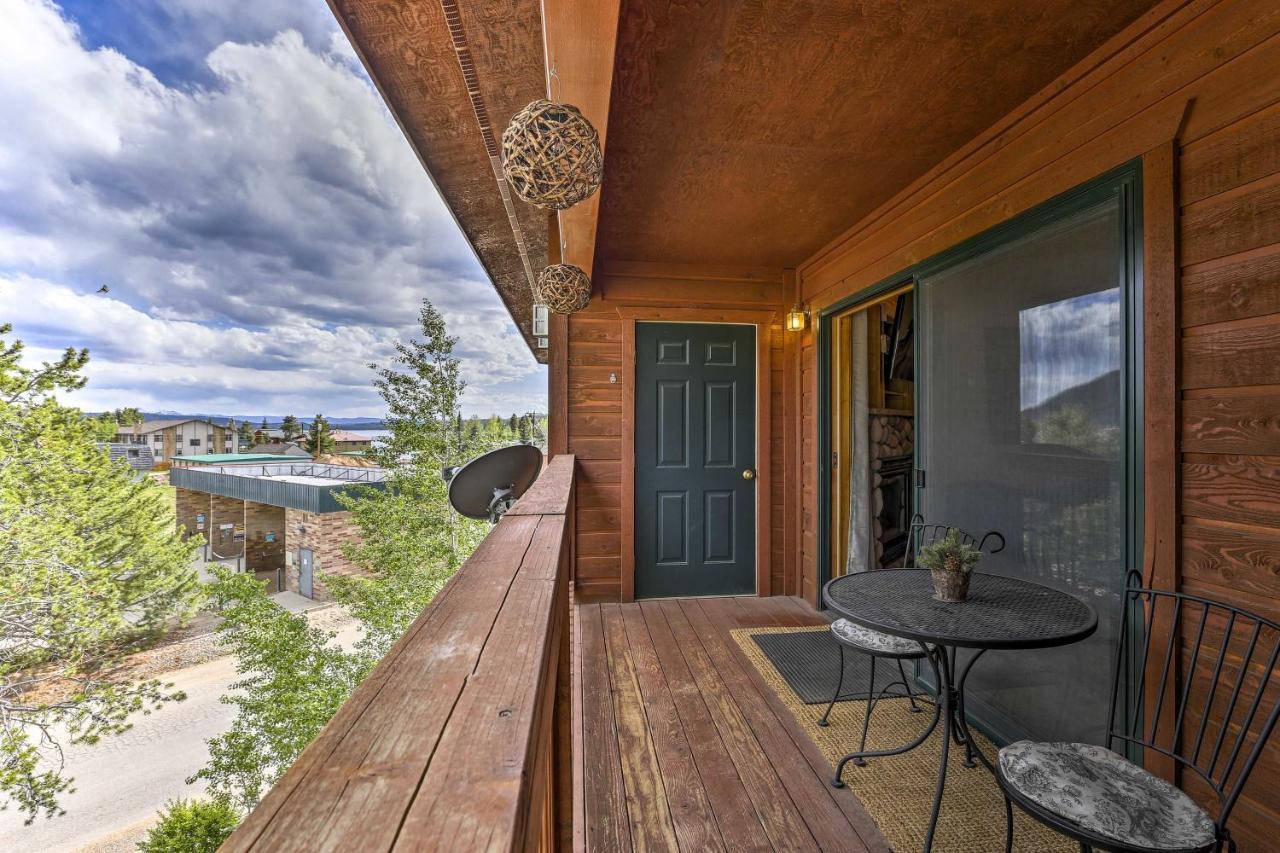 Mountain-View Condo With Deck Walk To Гранд-Лейк Екстер'єр фото